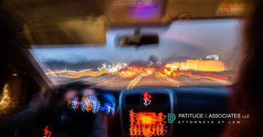 blurry image while driving